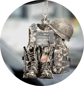 Uniform Ornament, Boots & Hat