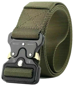 Waistband: Green Tactical Rescue Rigger Nylon Belt