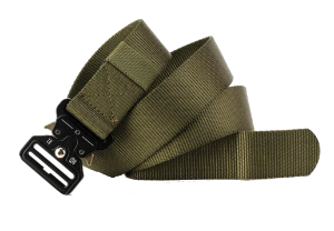 Waistband: Green Tactical Rescue Rigger Nylon Belt