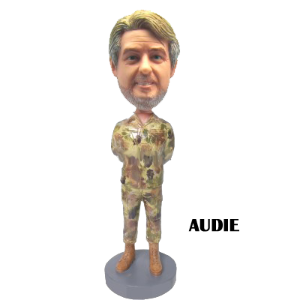 Military Officer Bobblehead, Soldier Bobbleheads